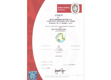 BV certificate in Chinese
